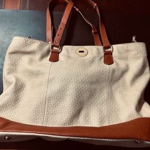 Large Tan Leather Bag